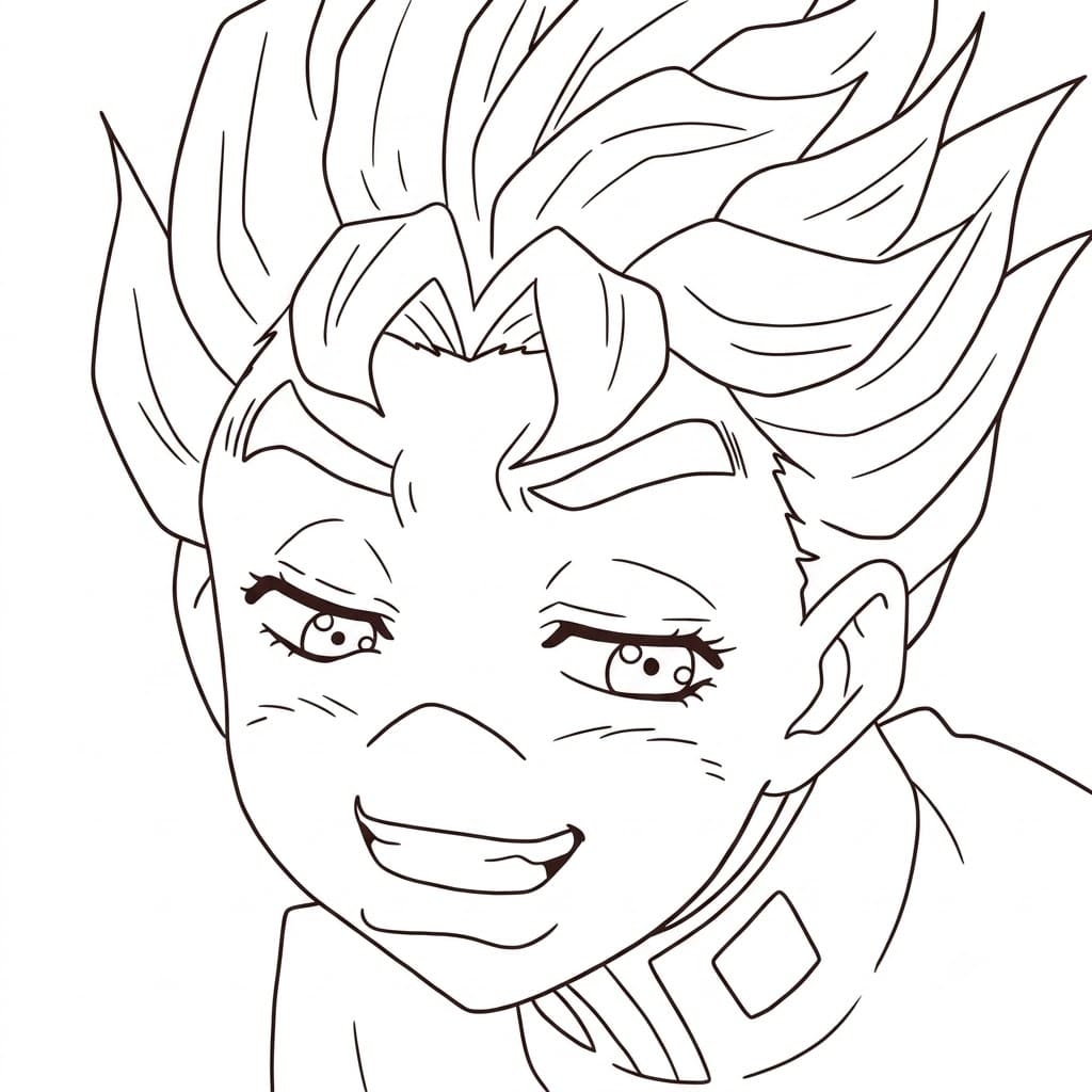 Coloriage Koichi Hirose