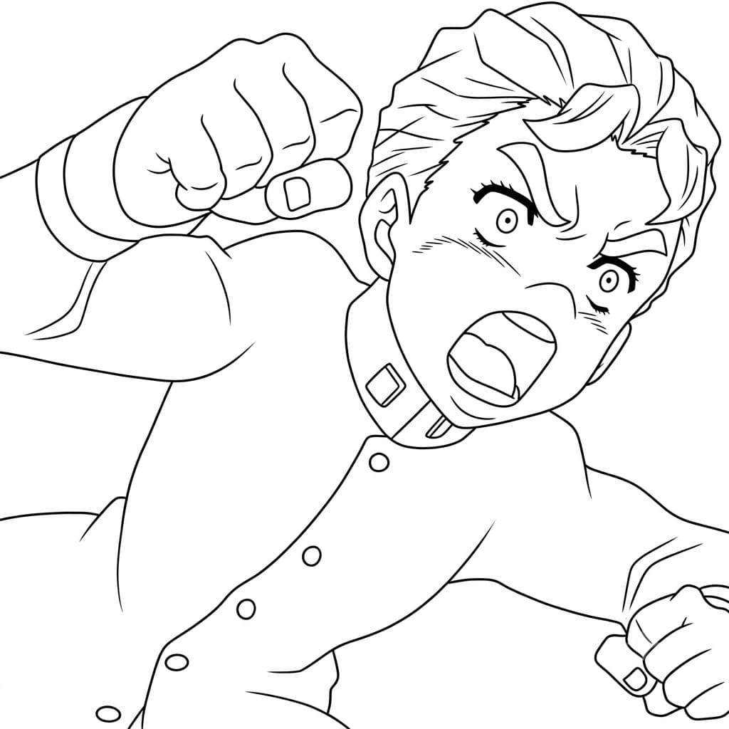 Coloriage Koichi Hirose Petit