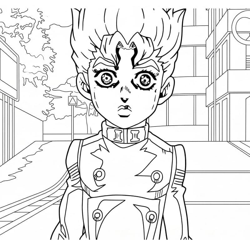 Coloriage Petit Koichi Hirose